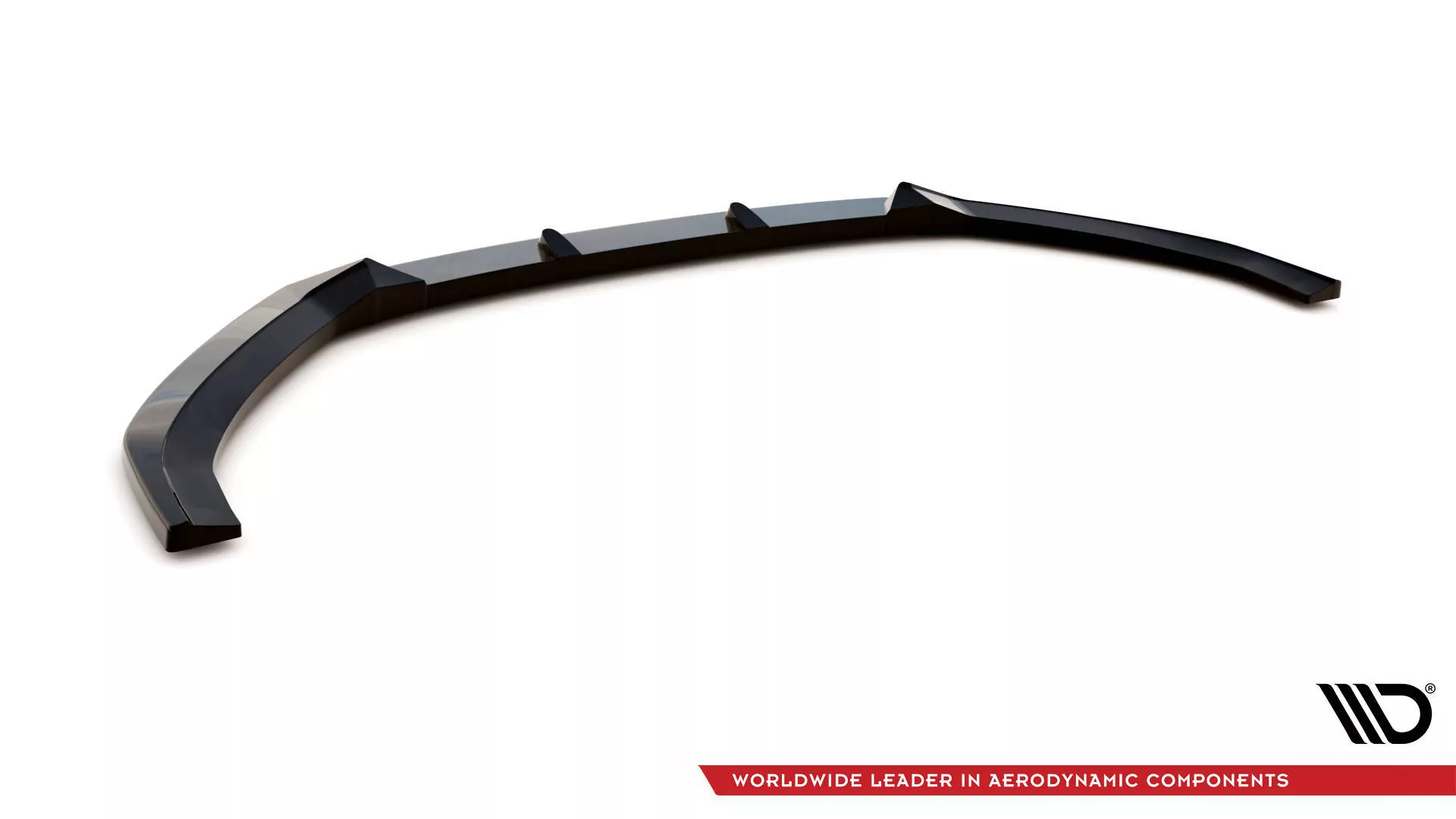 Front Ansatz V.1 Für Audi S3 / A3 S-Line Sportback 8V Facelift Schwarz Hochglanz