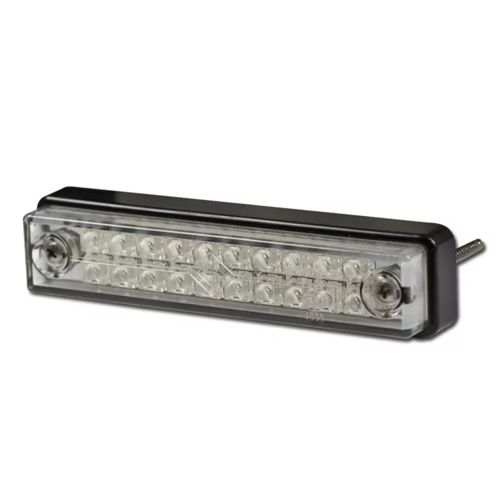 Led-rückfahrlicht, Klar, B 125 X H 29 X T 22mm, Kabellänge 1 Meter, Bolzenabstand 10cm, E-geprüft