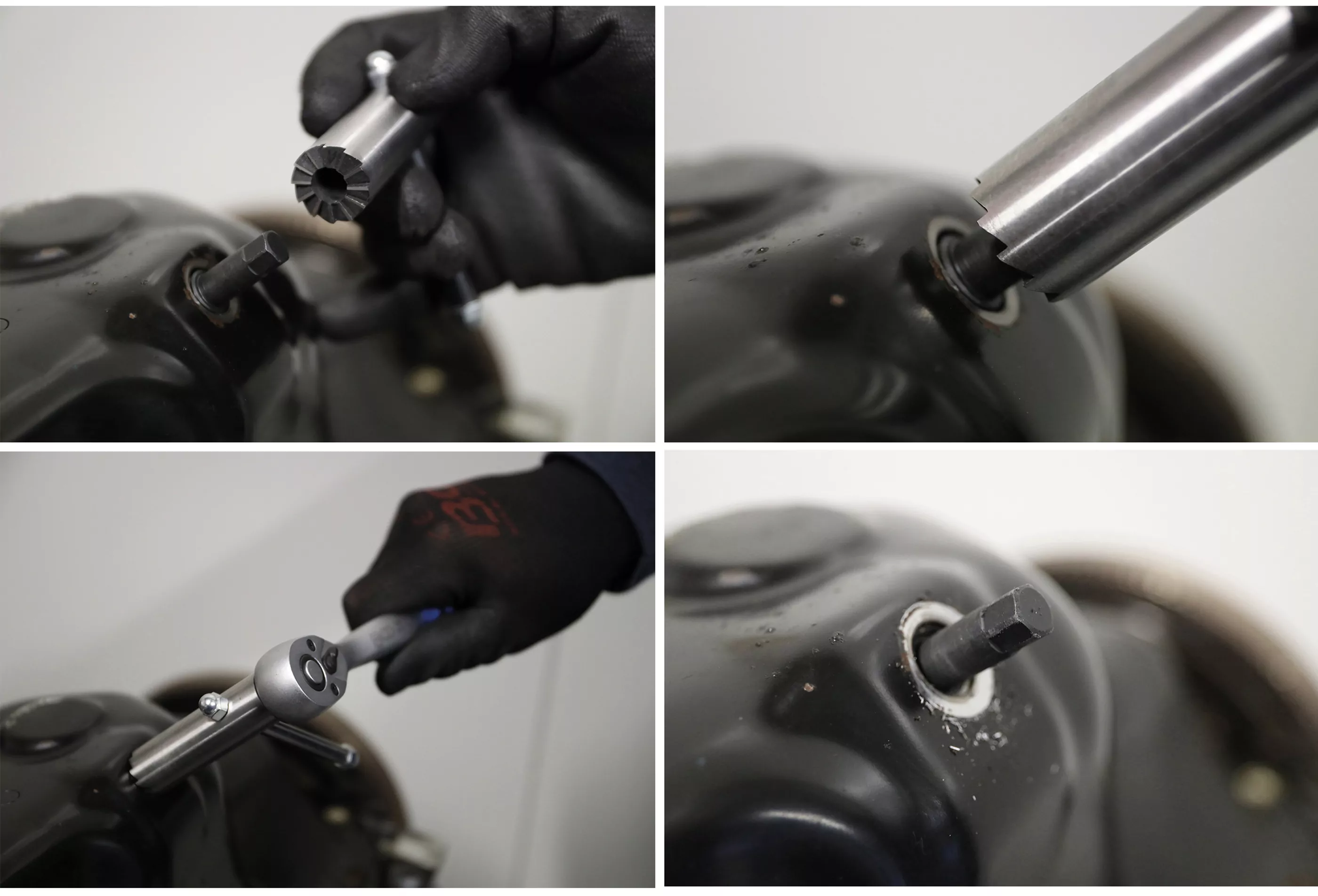 Ölablass-Schrauben-Dichtsitz-Fräser-Satz | 8-tlg.