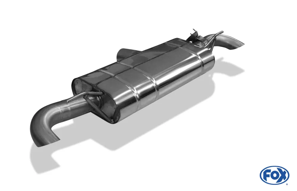 Mercedes CLA 220/250 Frontantrieb & 4matic  - 118  Endschalldämpfer quer Ausgang rechts/links - Ausgang der Endrohre hinter der Stoßstange