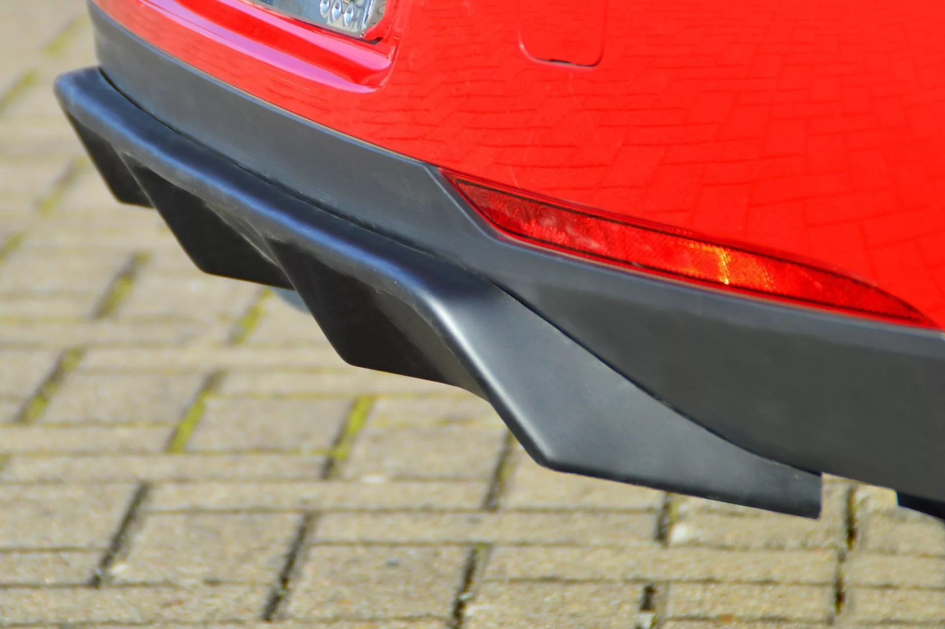 Heckdiffusor aus ABS für Opel Astra K Facelift 5.Türer