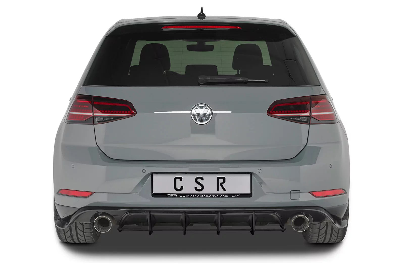 Racing Diffusor / Heckansatz für VW Golf 7 (Typ AU) GTI TCR HA311