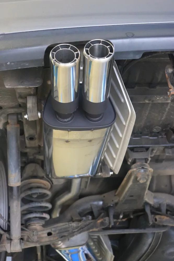 Ford Galaxy WGR/ VW Sharan 7M  Endschalldämpfer - 2x80 Typ 64