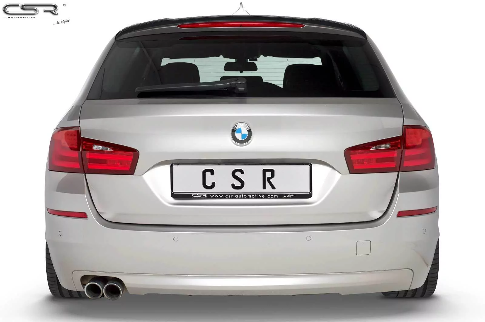 Heckflügel mit ABE für BMW 5er F11 HF695-M Carbon Look (matt)