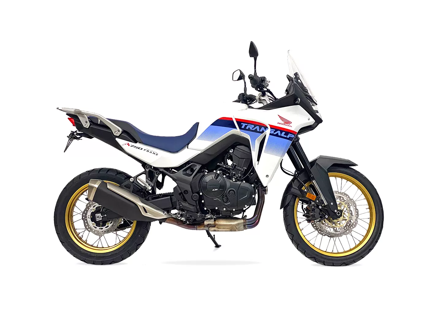 alpha Technik Kennzeichenhalter für Honda XL750 Transalp Typ RD16 Modelljahr 2023-