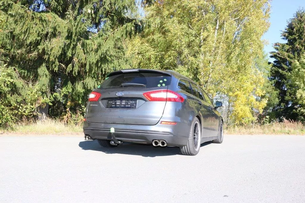 Mondeo V Schrägheck/ Turnier/ Stufenheck  Endschalldämpfer quer Ausgang rechts/links - 2x76 Typ 25 rechts/links