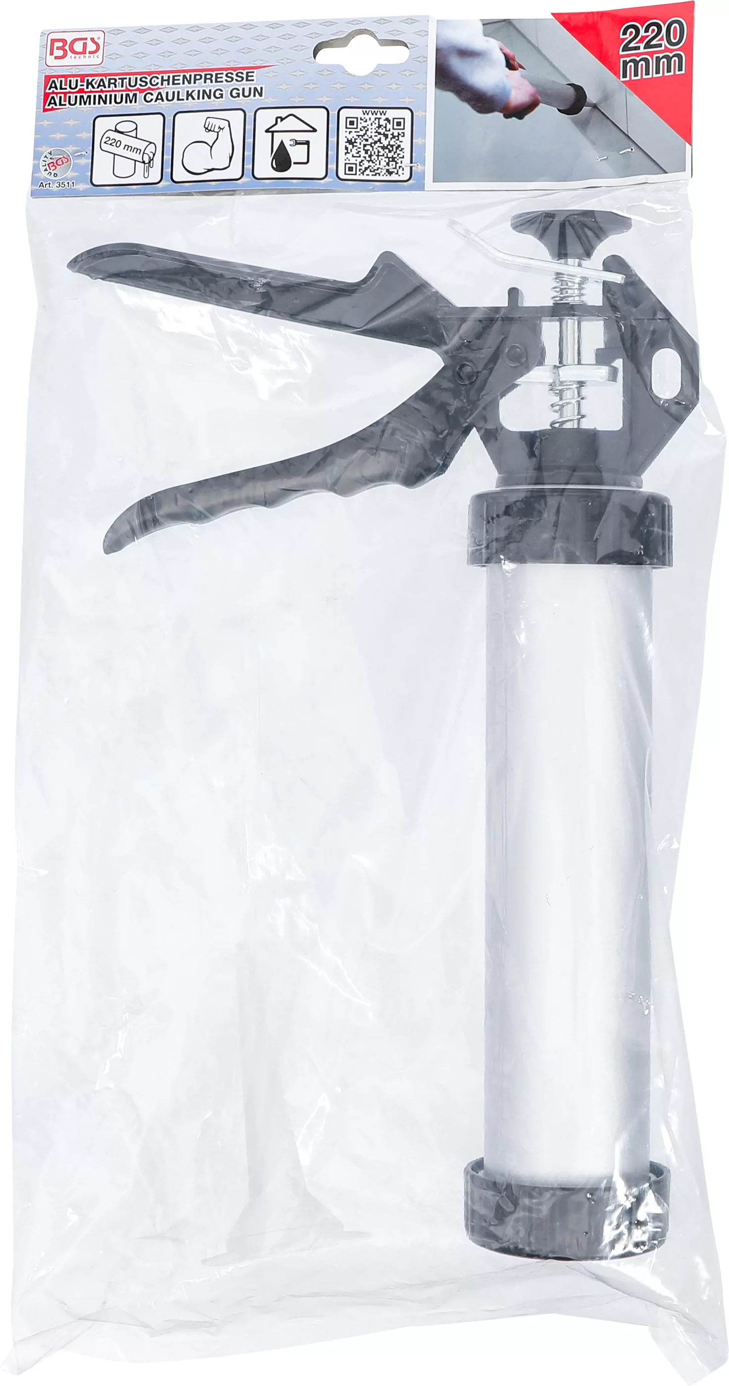 Alu-Kartuschenpresse | 220 mm