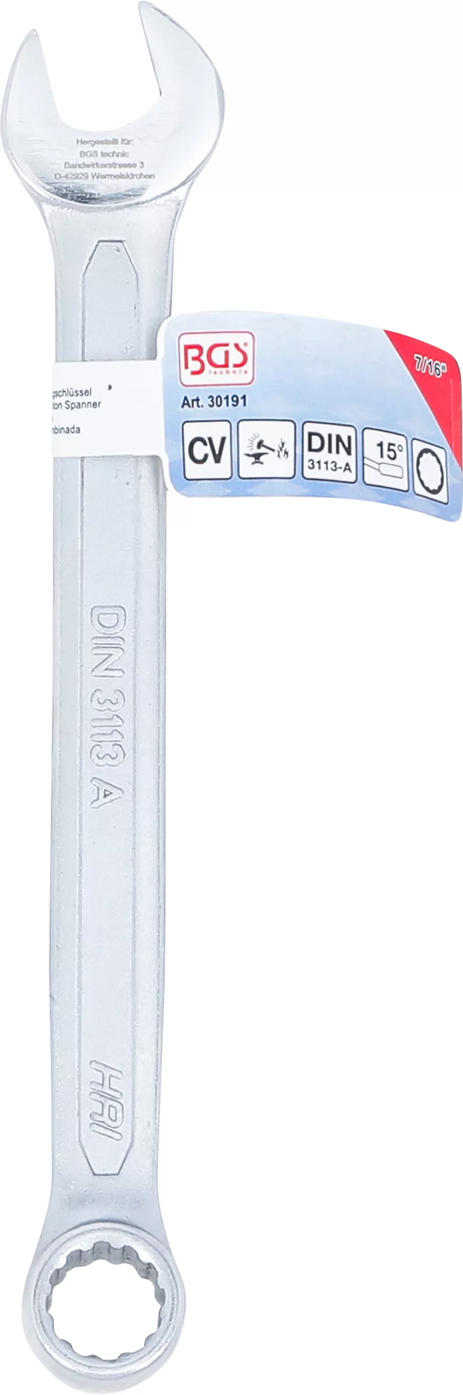 Maul-Ringschlüssel | SW 7/16"