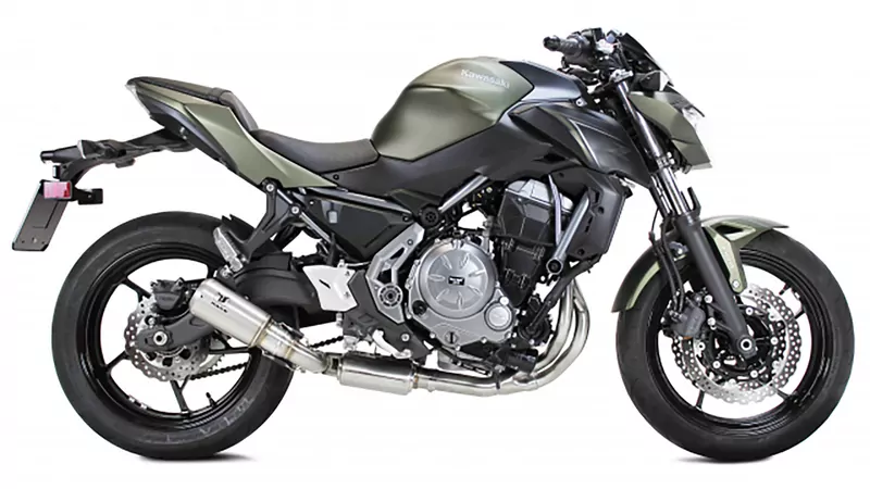 IXRACE MK2 Komplettanlage mit Kat, KAWASAKI Z 650/650 Ninja, 21- (Euro5) E-geprüft