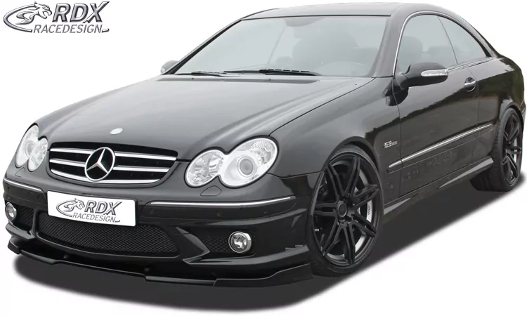 RDX Frontspoiler VARIO-X für MERCEDES CLK-Klasse W209 AMG 63 (Passend an AMG63 bzw. Fahrzeuge mit AMG63 Frontstoßstange) Frontlippe Front Ansatz Vorne Spoilerlippe