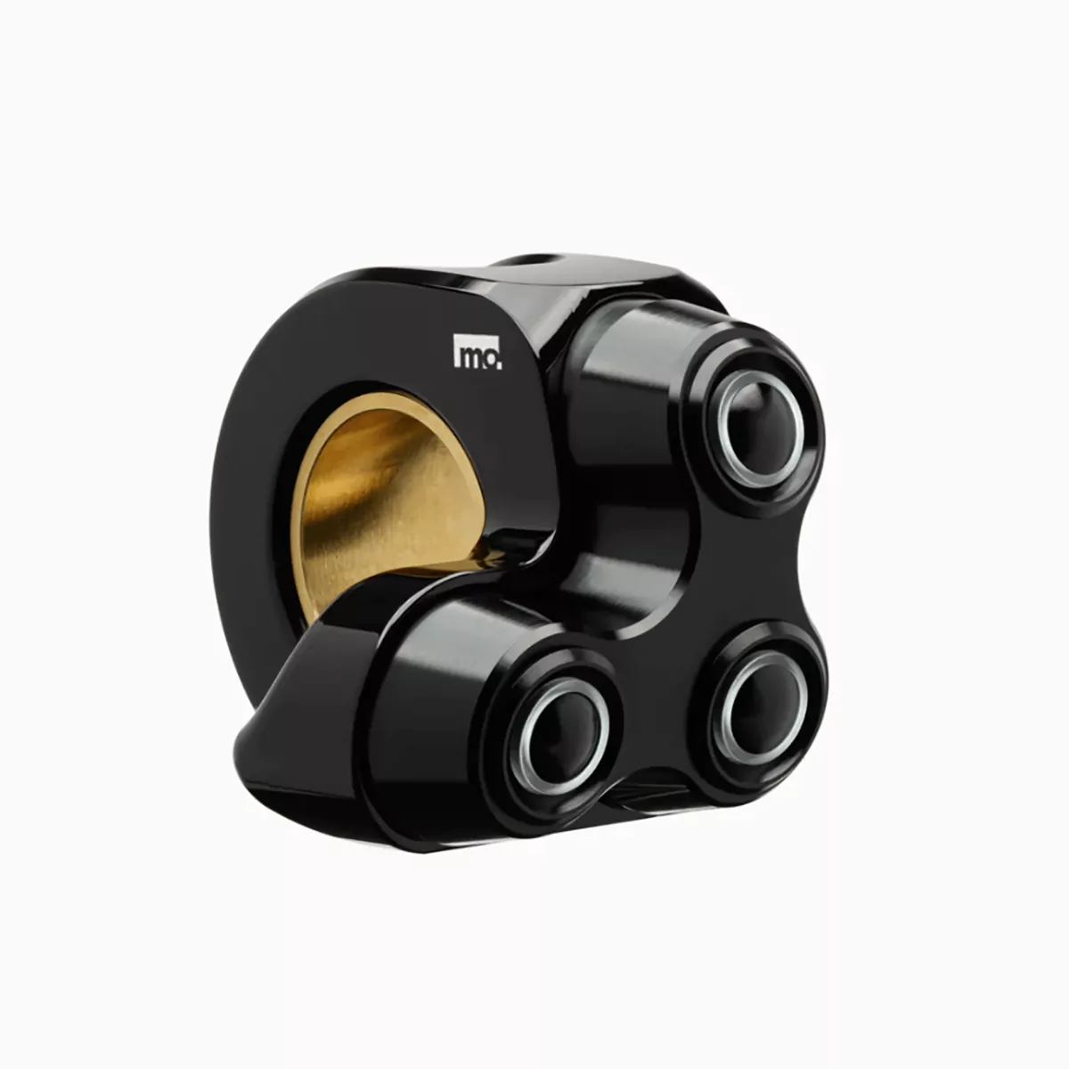 MOTOGADGET mo.switch basic LED Tasterarmatur, 3 Taster, Schwarz, rechts