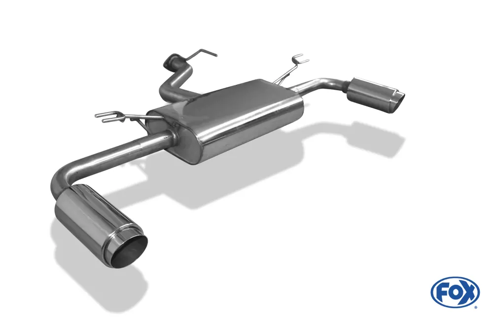 Hyundai i30 Turbo  Endschalldämpfer quer Ausgang rechts/links - 1x100 Typ 27 rechts/links