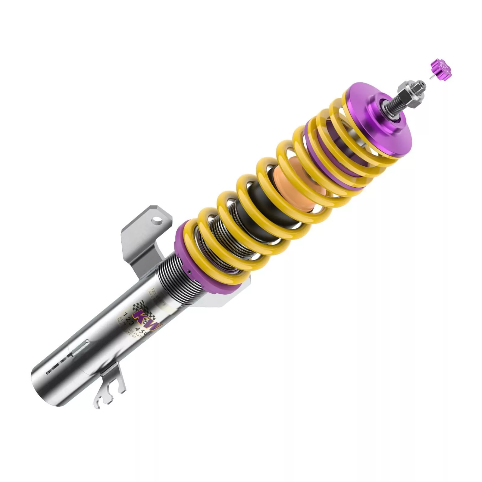 KW Gewindefahrwerk V3 inox VW POLO V (6R_, 6C_) 03/2009-