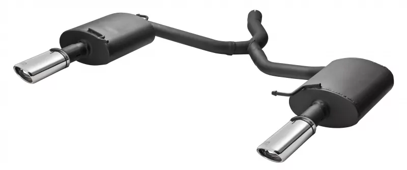 Ulter Sportauspuff für Audi A4 typ 8E,8F / B7 2005-2008 2 Duplex Endrohre oval 120×80