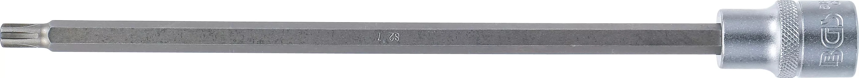 Bit-Einsatz | Länge 240 mm  | Antrieb Innenvierkant 12,5 mm (1/2") | Keil-Profil (für RIBE) M7