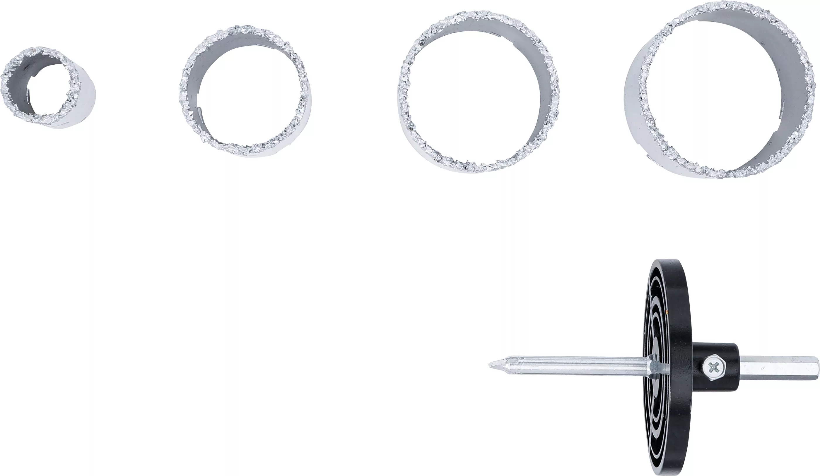 Fliesen-Bohrkronen-Satz | 33 - 73 mm | 6-tlg.