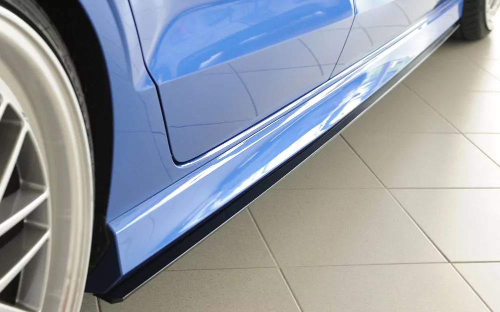 Rieger Seitenschwelleransatz für Audi A3 S3 (8V) | 5-tür. (Limousine 8VS) 05.13-08.16 (bis Facelift) für S-Line-Schweller / S3-/ RS3-Schweller