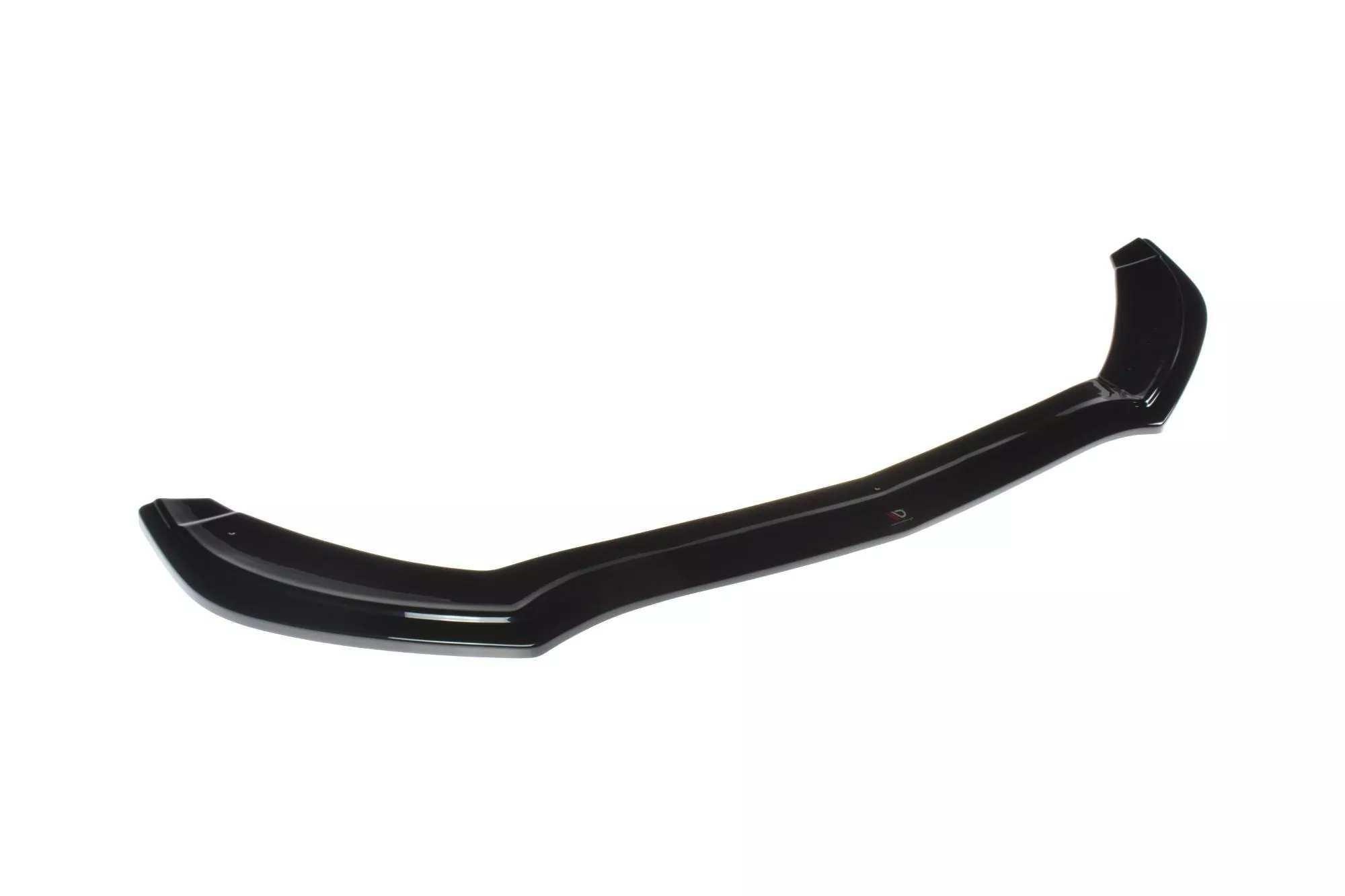 Front Ansatz Passend Für V.1 Passend Für MERCEDES- BENZ C-KLASSE W205 COUPE AMG-LINE Schwarz Hochglanz Schwarz Hochglanz