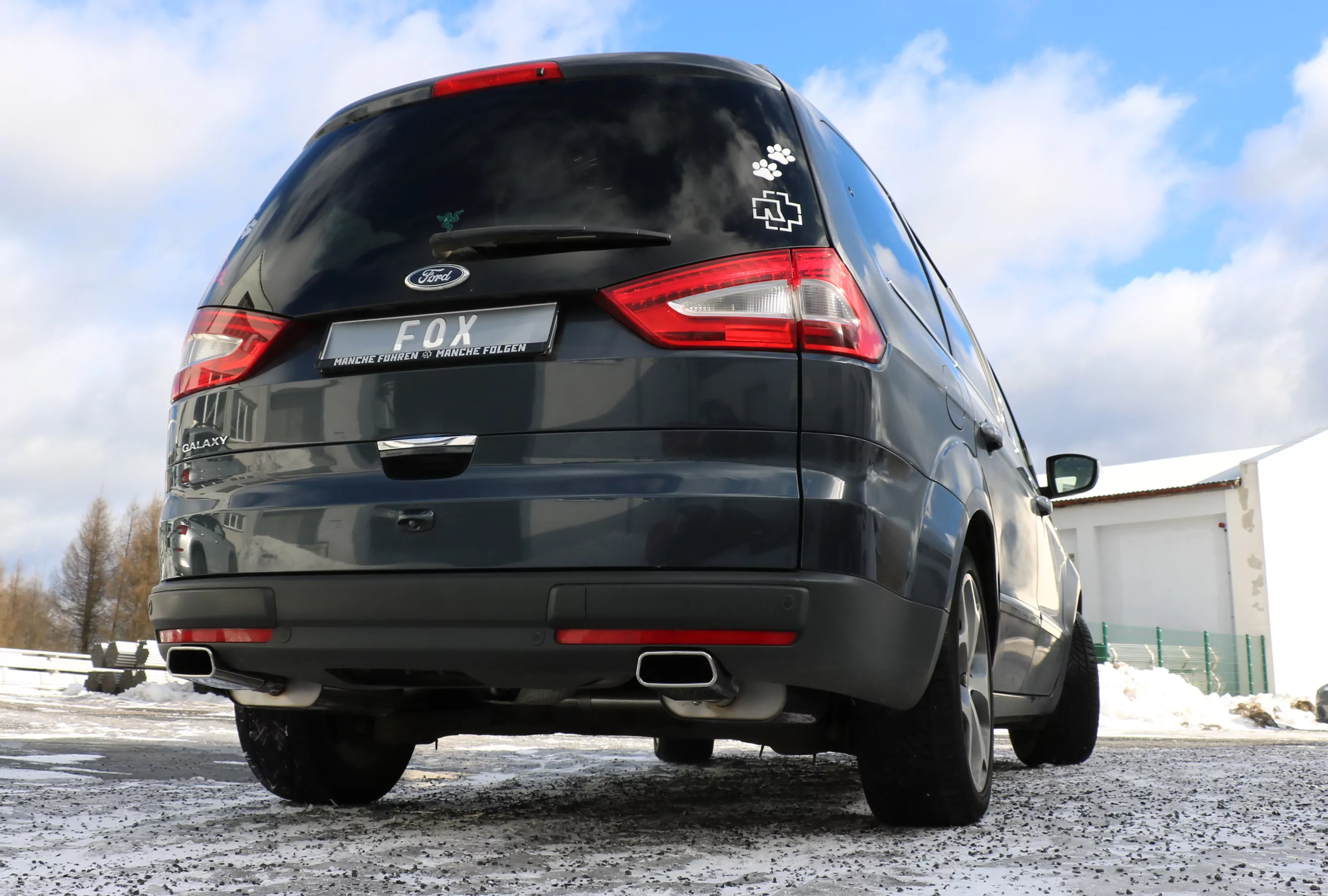 Ford Galaxy II - WA6  Endschalldämpfer rechts/links - 145x65 Typ 59 rechts/links