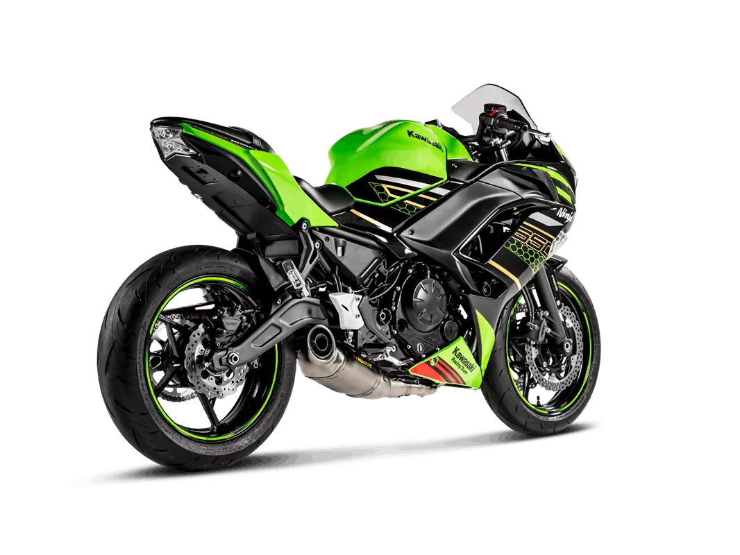 Akrapovic Racing Line (Titanium) Auspuffanlage für Kawasaki Ninja 650 2023-2026 Z650 2021-2026