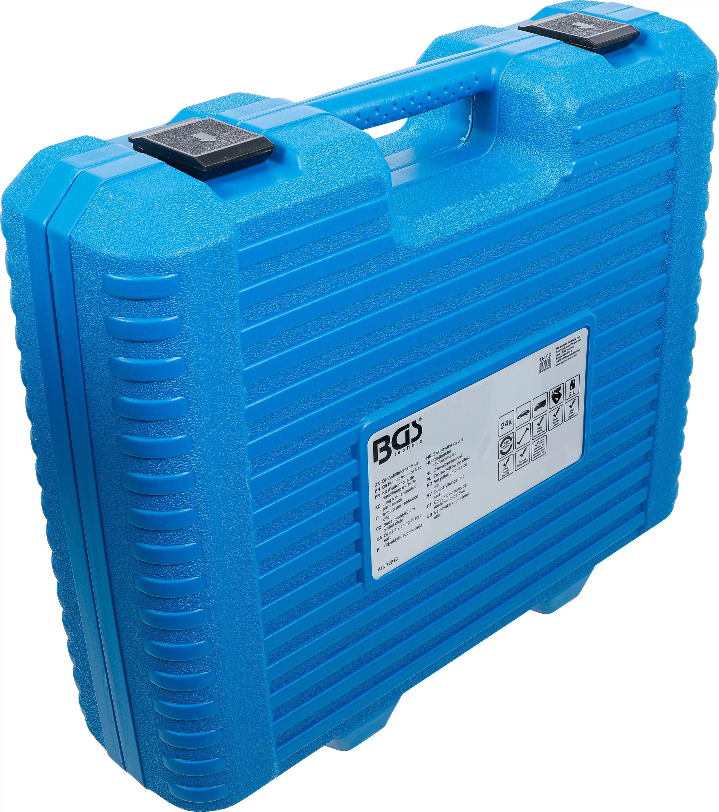 Öl-Einfülltrichter-Satz | Kunststoffausführung | 24-tlg.