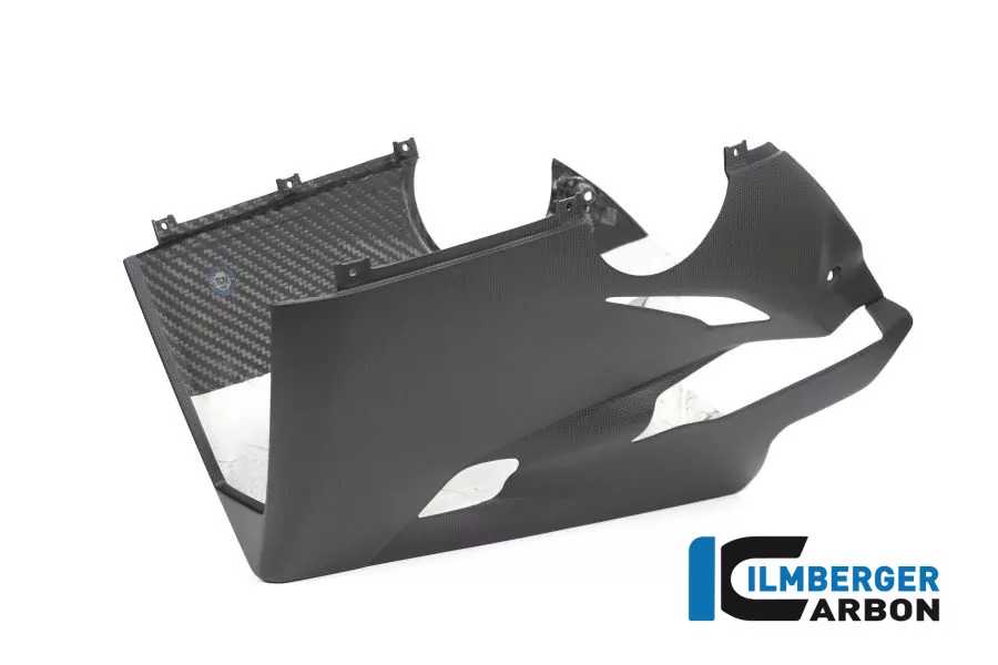Ilmberger Carbon Verkleidungsunterteil für Akrapovic Full Race Auspuff für Ducati Panigale V4 / V4S ab 2018
