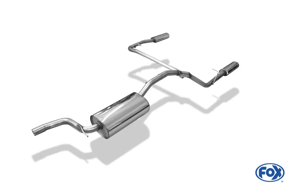 Ford Focus III Ecoboost - Turnier/ Kombi  Endschalldämpfer Ausgang rechts/links - 106x71 Typ 32 rechts/links