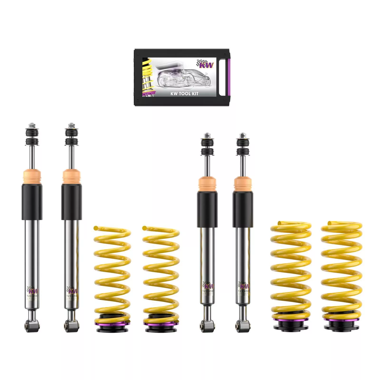 KW Gewindefahrwerk V2 inox CHRYSLER CROSSFIRE Roadster (ZH) 05/2004-12/2008