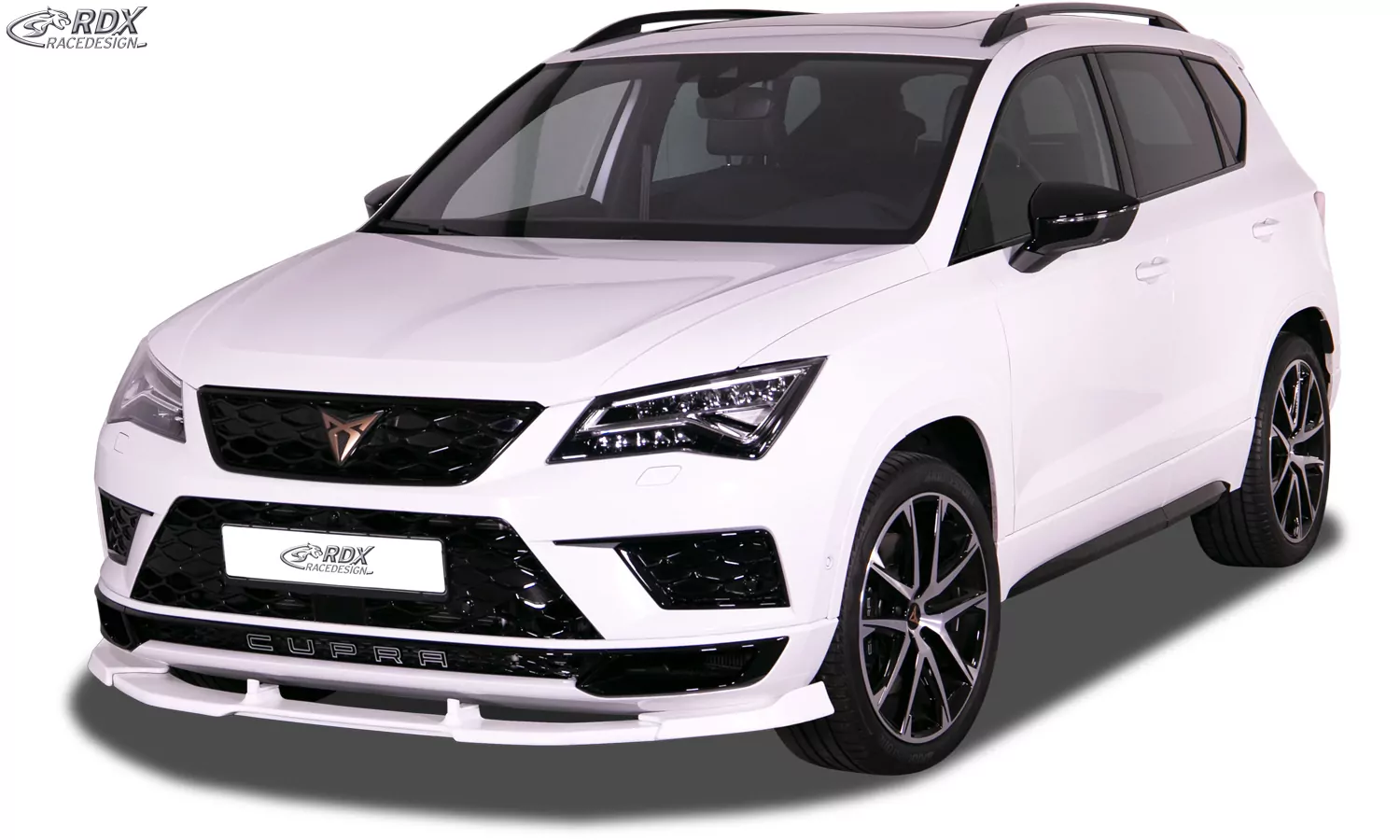 RDX Frontspoiler VARIO-X für SEAT Ateca Cupra (-2020) / CUPRA Ateca (-2020) Frontlippe Front Ansatz Vorne Spoilerlippe