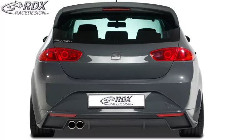 RDX Heckansatz für SEAT Leon 1P Facelift (ab 2009) Heckschürze Heck