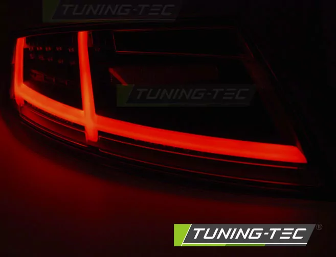 Led Bar Tail Lights Red Whie Fits Audi Tt 04.06-02.14