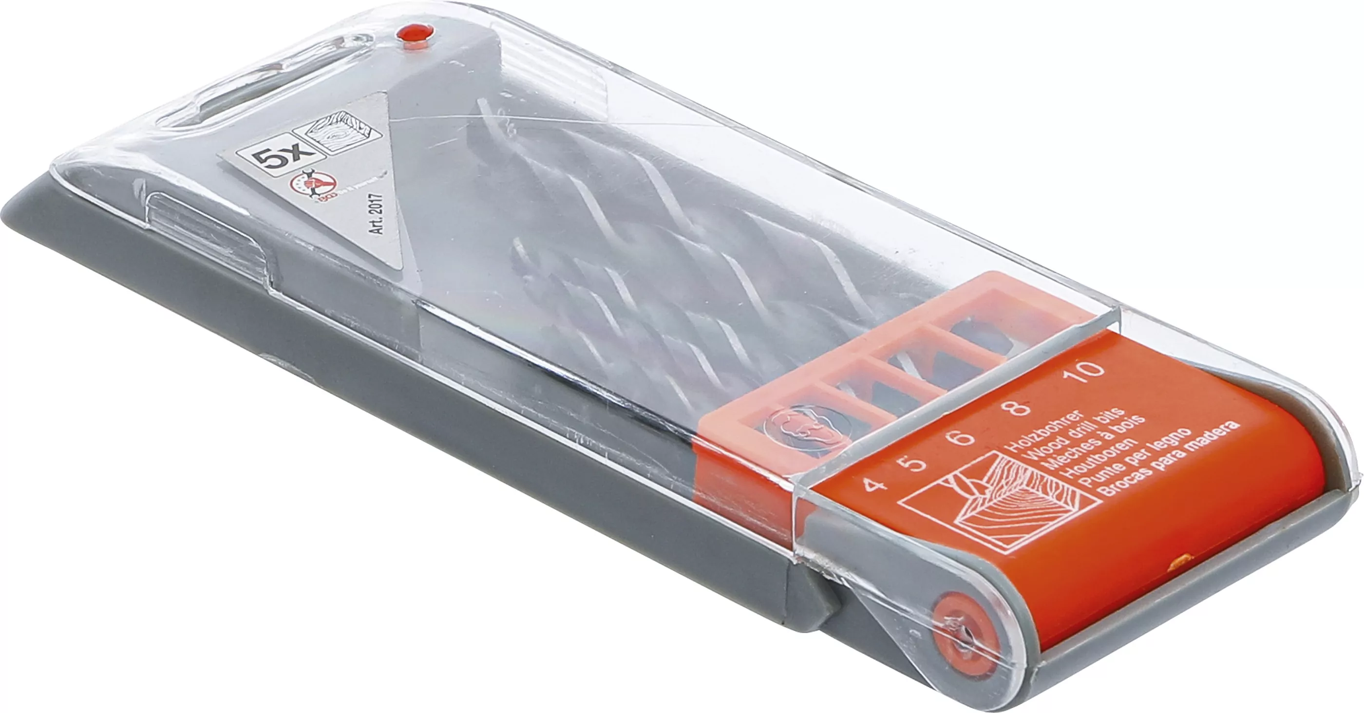 Holzbohrer-Satz | 4 - 10 mm | 5-tlg.