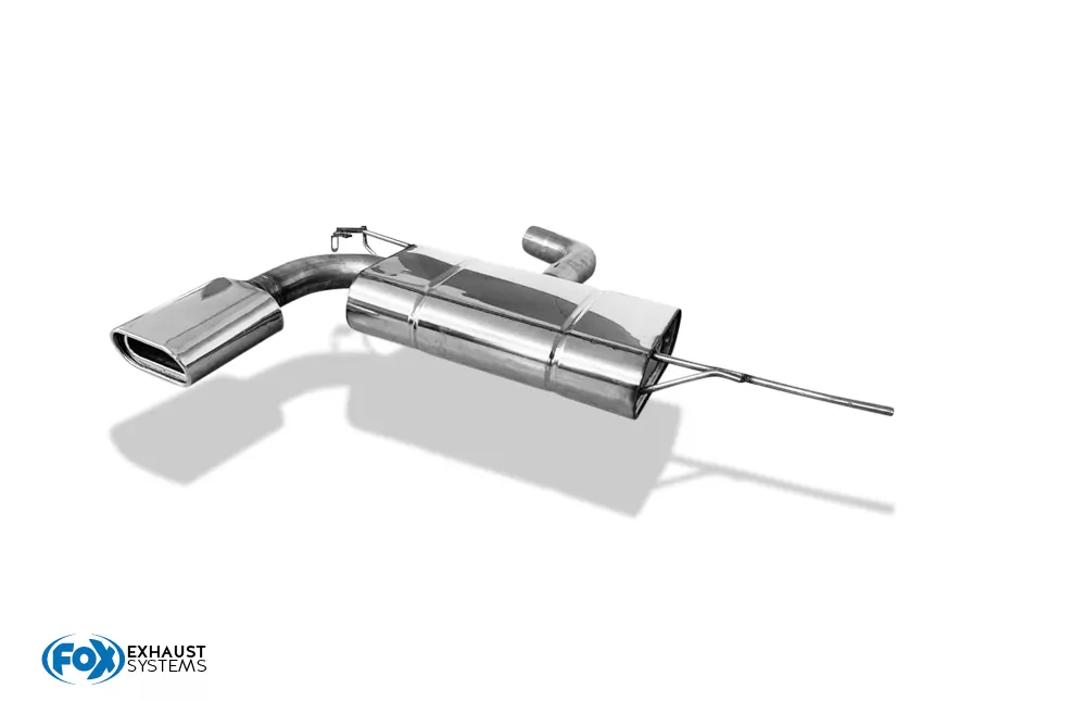 Skoda Yeti 5L - Frontantrieb  Endschalldämpfer - 160x80 Typ 53