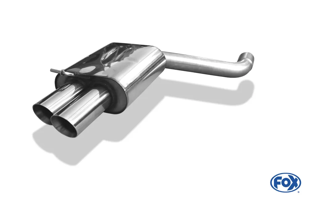 BMW E90/91/92 - 325d/ 330d  Endschalldämpfer - 2x80 Typ 25