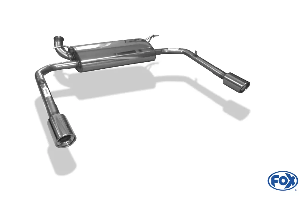 Renault Laguna III Grandtour  Endschalldämpfer Ausgang rechts/links - 1x90 Typ 17 rechts/links
