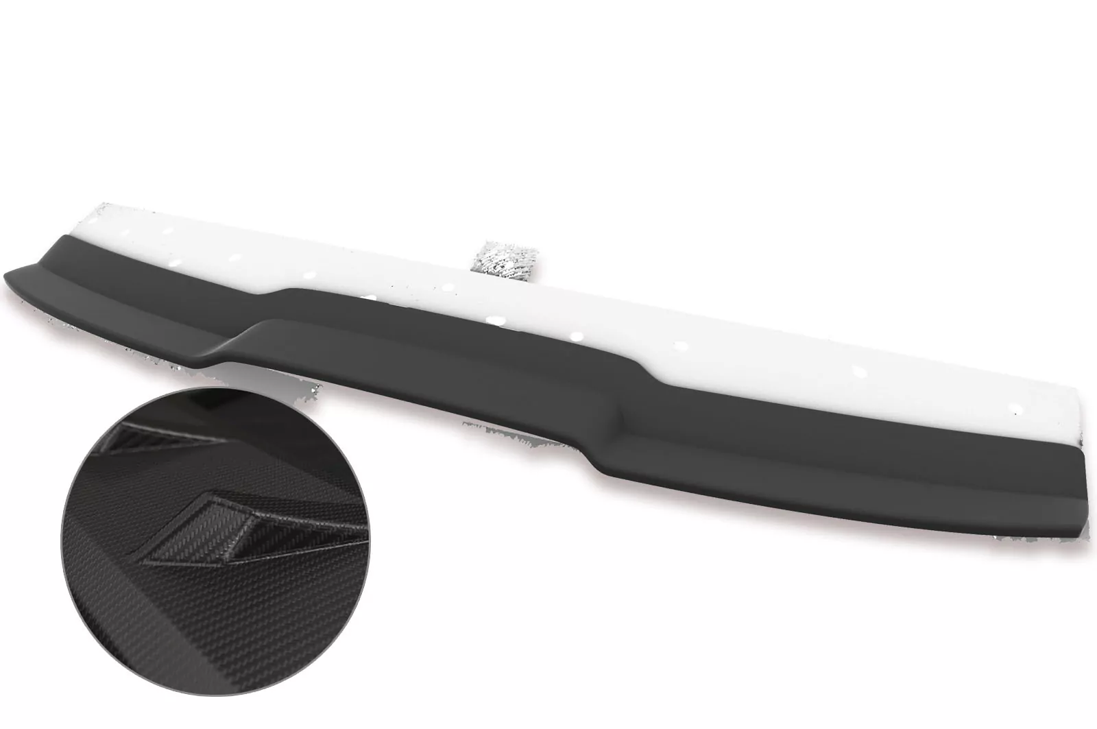 Heckflügel mit ABE für Audi A3 8PA HF696-M Carbon Look (matt)