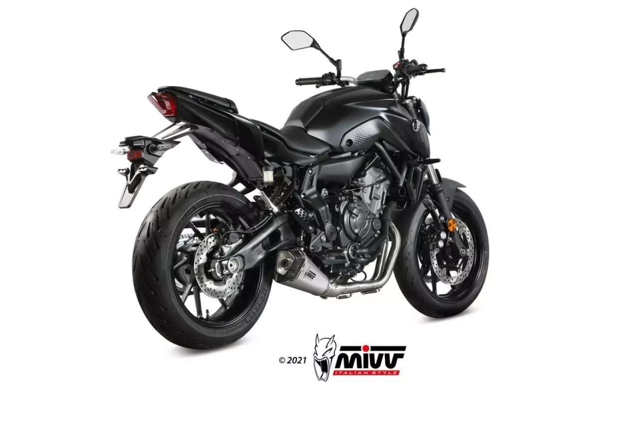 MIVV DELTA RACE Edelstahl YAMAHA MT-07/FZ-07 21-22
