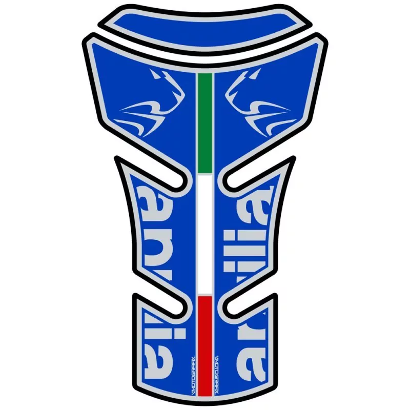 Aprilia SL 750 Shiver / GT  Blue 3D Gel Motografix Tank Pad Protector TA020B