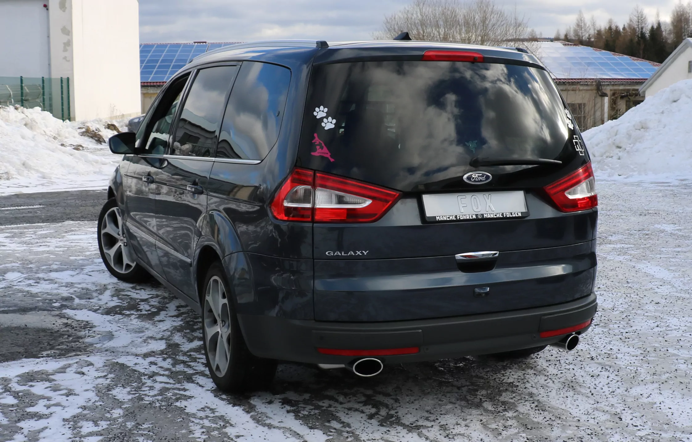 Ford Galaxy II - WA6  Endschalldämpfer rechts/links - 115x85 Typ 38 rechts/links