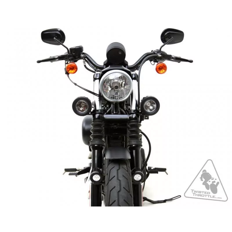 Denali Zusatzscheinwerferhalterung für Gabelrohre (39mm-49mm Durchmesser)