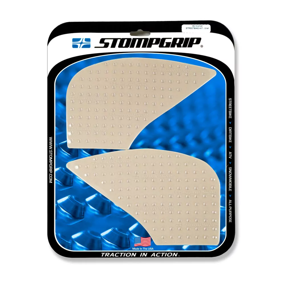 Stompgrip Traction Pad Volcano für Triumph Tiger 800 / XC / XR 15-19 Klar