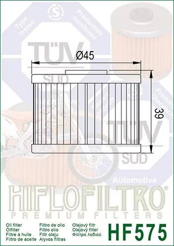 Hiflo Ölfilter Hf575