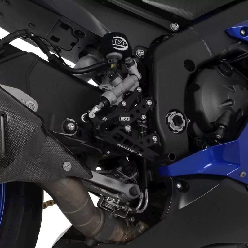 NEW R&G Racing Fußrastenanlage Yamaha YZF R6 2017-