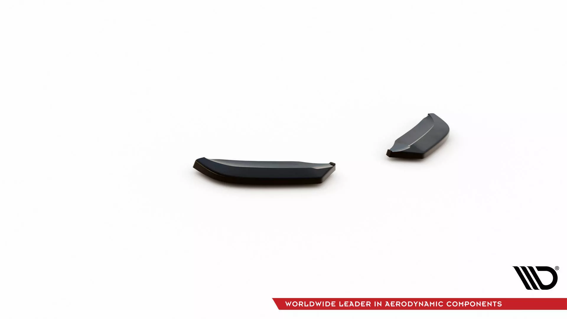Heck Ansatz Flaps Diffusor Für Volkswagen Scirocco Mk3 Schwarz Hochglanz