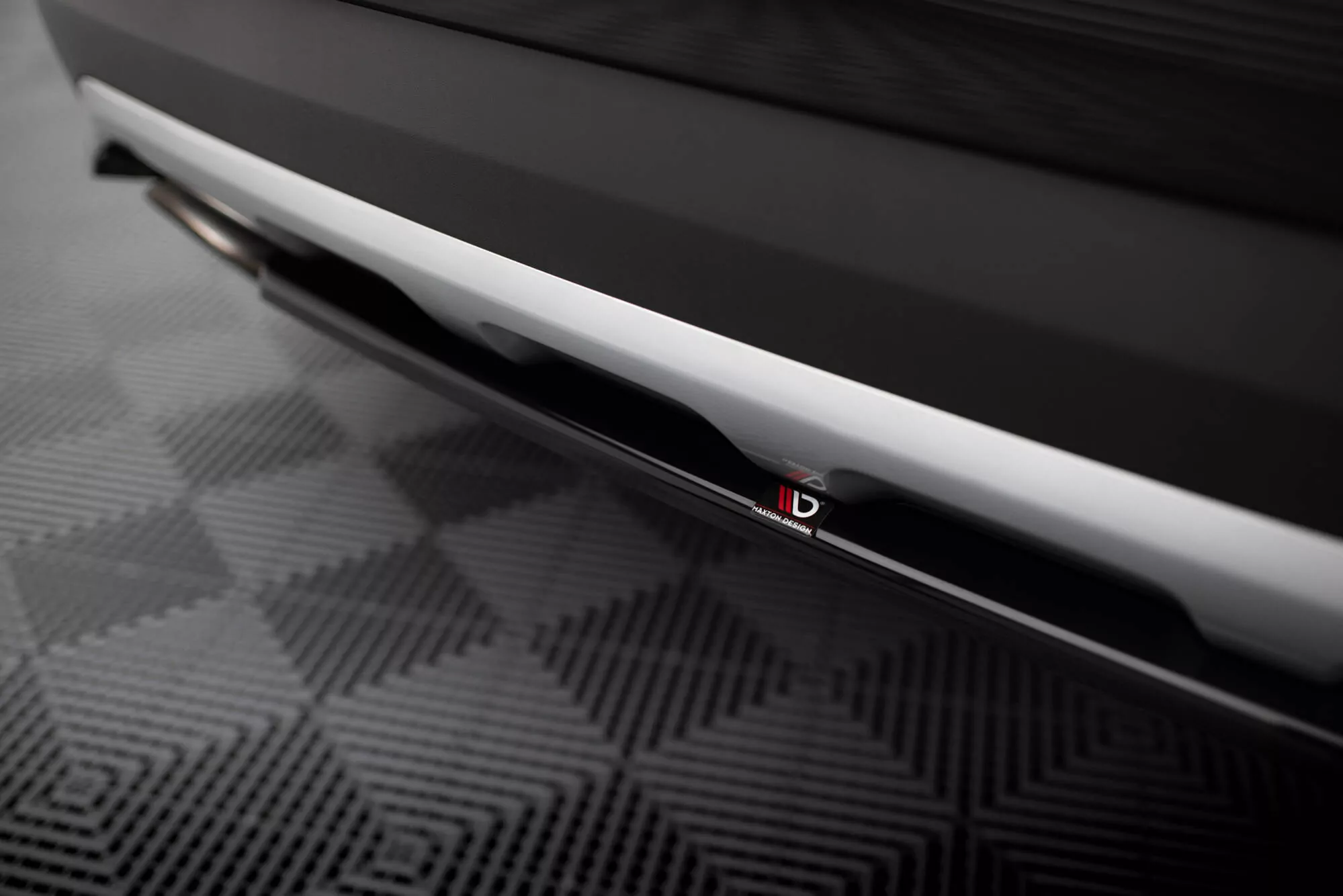 Mittlerer Diffusor Heck Ansatz Passend Für Passend Für KIA SPORTAGE Mk4 GT-Line Schwarz Hochglanz Schwarz Hochglanz