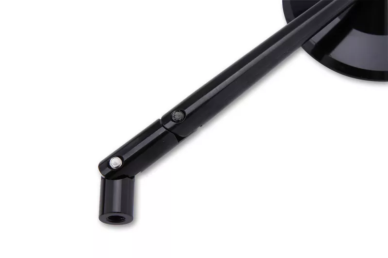 HIGHSIDER pro 16-L Spiegelverlängerung Schwarz glänzend