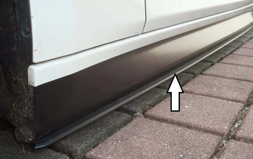 Rieger Seitenschwelleransatz für BMW 3er F30  (3L) | Lim. 07.15- (ab Facelift) LCI nur für M-Paket-Schweller