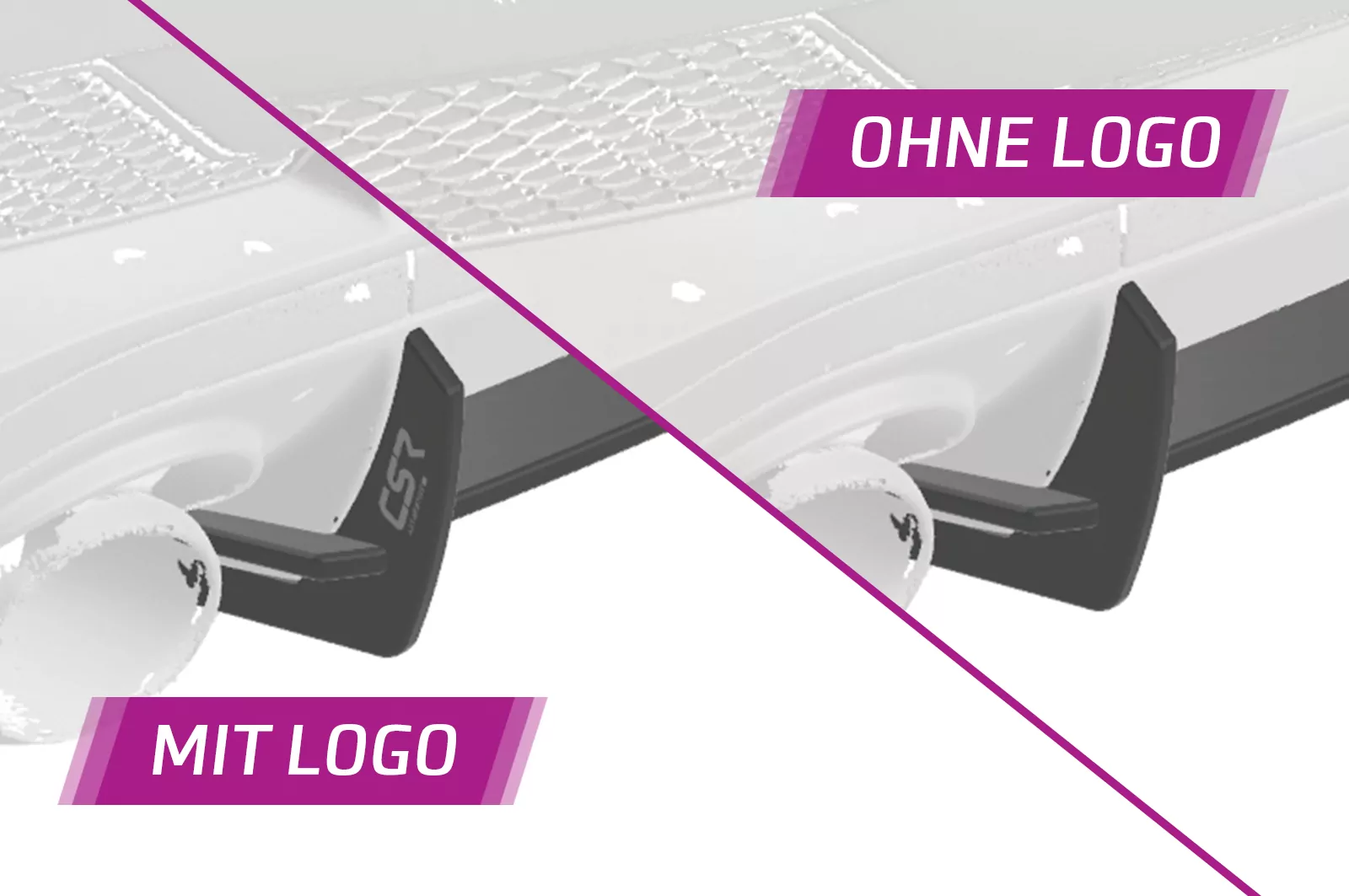 Racing Diffusor / Heckansatz für Hyundai I30 N (PD) Fastback HA329