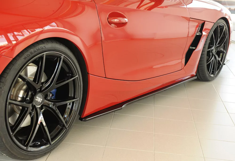 Rieger Seitenschweller rechts ansatz glanz schwarz für BMW Z4 (G4Z/G29) Roadster 03.19-