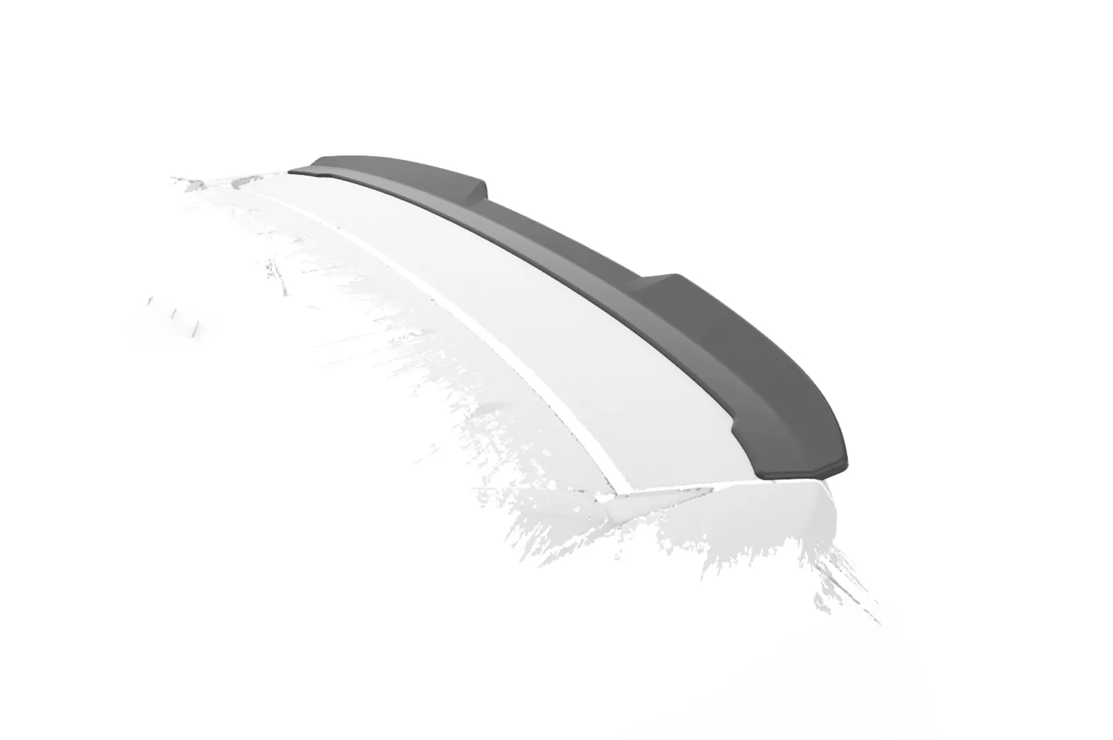 Heckflügel mit ABE für Ford EcoSport MK2 HF966 Schwarz Strukturiert